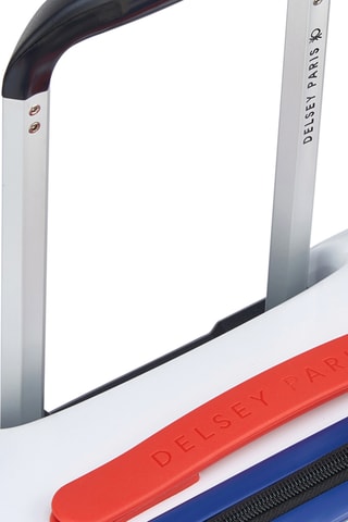 Valise semaine (M) - 65 cm - Cadenas TSA - Blanc et bleu