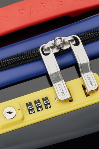 Valise semaine (M) - 65 cm - Cadenas TSA - Bleu et noir