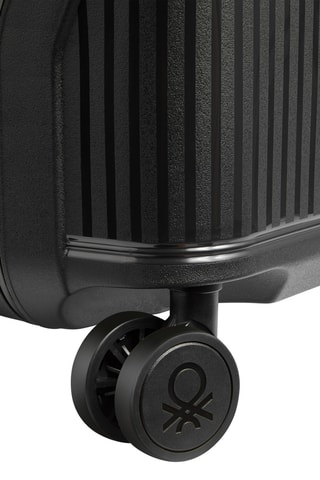 Valise cabine slim (S) - 55 cm - Cadenas TSA - Noir