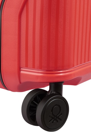 Valise cabine slim (S) - 55 cm - Cadenas TSA - Rouge