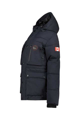 Parka met Capuchon Alberteak - Nachtblauw
