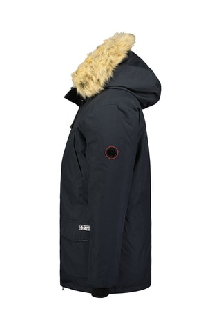 Parka met Capuchon Claudeak - Marineblauw