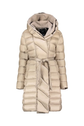 Lange Gewatteerde Jas Adineak - Beige