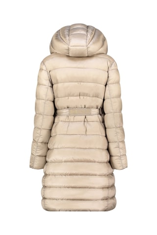 Lange Gewatteerde Jas Adineak - Beige