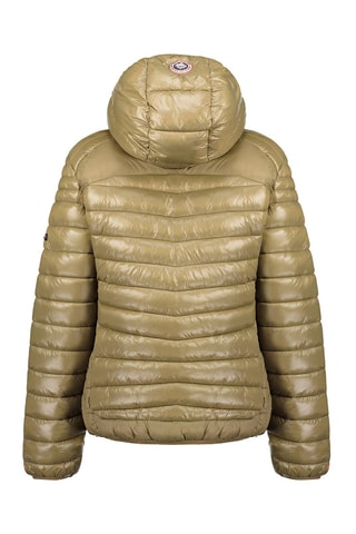 Gewatteerde Jas met Capuchon - Groen