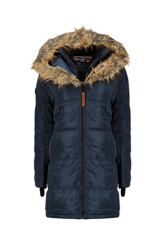 Gewatteerde Jas - Marineblauw