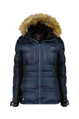 Gewatteerde Jas Bersileak Marineblauw