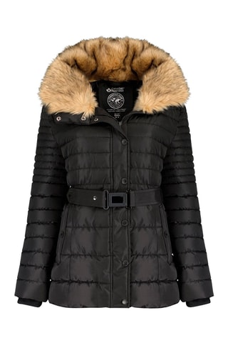 Gewatteerde Jas Belleneak Zwart