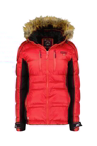 Gewatteerde Jas Bersileak Rood