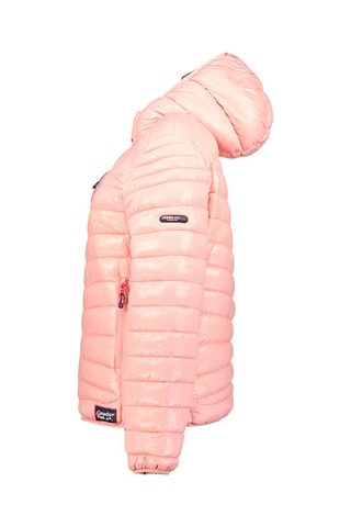 Gewatteerde Jas met Capuchon Briouteaka - Roze