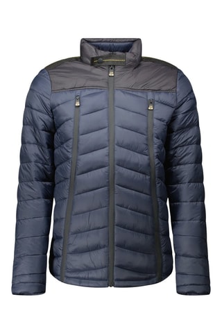 Gewatteerde Jas - Marineblauw