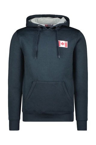 Sweater met Capuchon Fondeak - Marineblauw