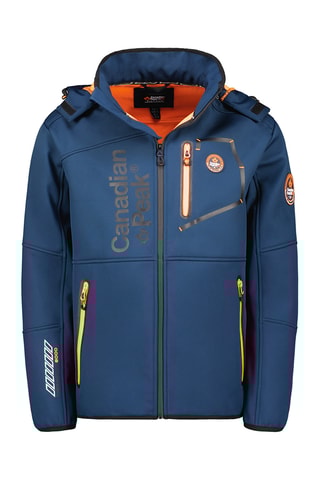 Jasje Softshell Royauteak - Marineblauw