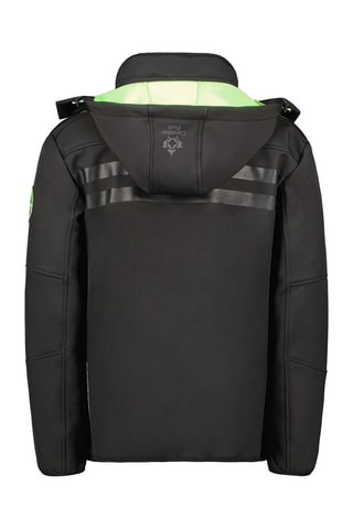 Jasje Softshell Tubis - Zwart en Lichtgroen