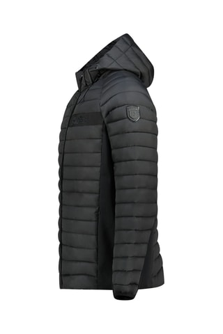 Gewatteerde Jas Softshell Arethaneak - Zwart