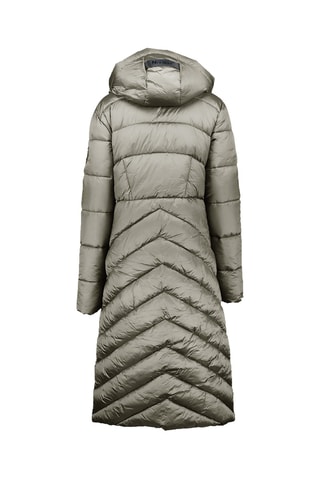 Lange Gewatteerde Jas Blancheak - Lichtgrijs