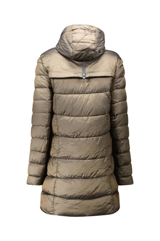 Lange Gewatteerde Jas Bullieak - Kaki