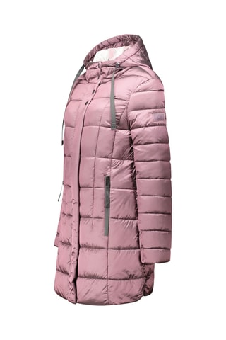 Lange Gewatteerde Jas Bullieak - Lichtpaars