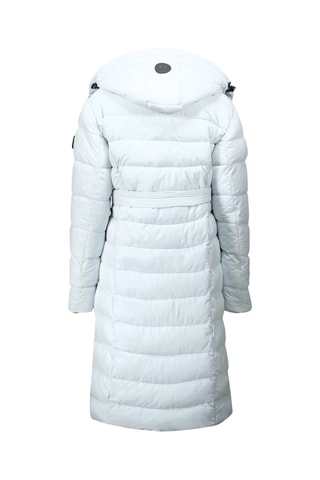 Lange Gewatteerde Jas Cabimeak - Hemelsblauw