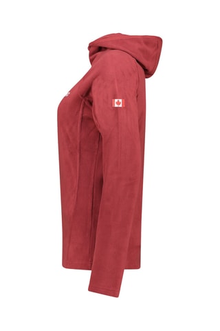 Fleece Jasje Tugoodeak - Bordeauxrood