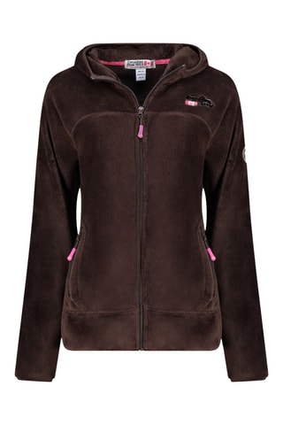 Fleece Jasje Upaloodeak - Bruin