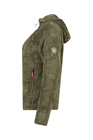 Fleece Jasje Uploadeak - Olijfgroen