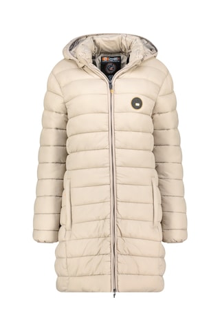 Lange Gewatteerde Jas Atikamapeak - Beige