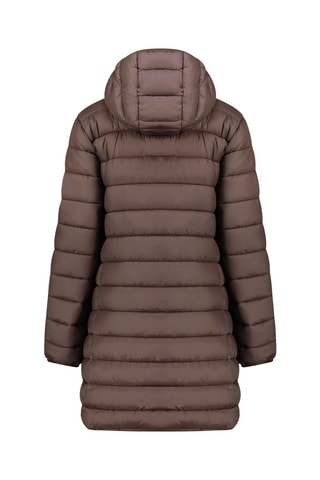 Lange Gewatteerde Jas Atikamapeak - Bruin
