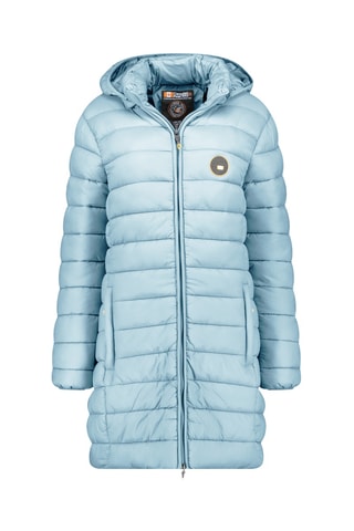 Lange Gewatteerde Jas Atikamapeak - Hemelsblauw