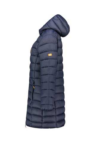 Lange Gewatteerde Jas Atikamapeak - Marineblauw