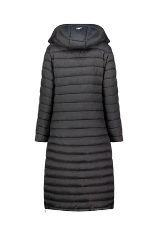 Lange Gewatteerde Jas Azuleak - Zwart