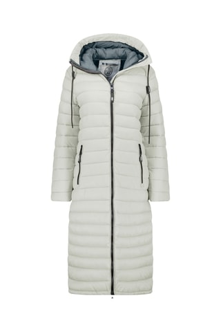 Lange Gewatteerde Jas Azuleak - Lichtblauw