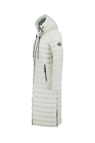 Lange Gewatteerde Jas Azuleak - Lichtblauw