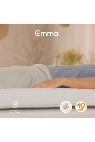 Surmatelas Second Life Emma Premium Flip reconditionné - Epaisseur 8 cm