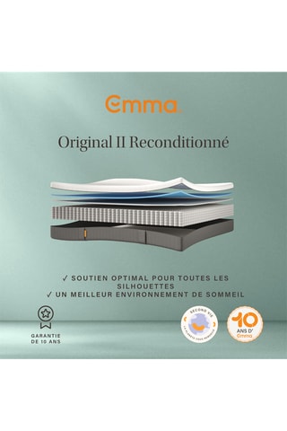 Matelas Original II Emma reconditionné - Epaisseur 22 cm
