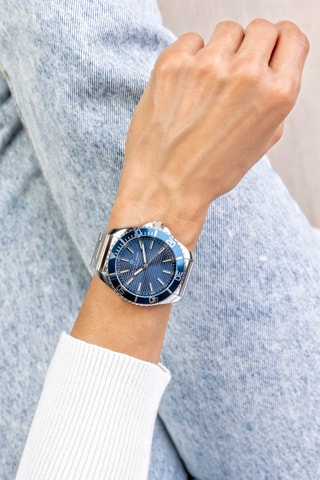 Stalen Doublé Roségoud Ion Quartz Horloge - Frederic Graff