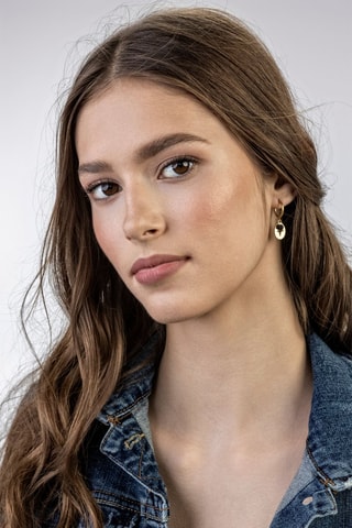 Oorbellen Goudkleurig en Zwart - Emily Westwood