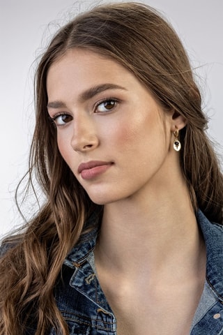 Oorbellen Goudkleurig en Zwart - Emily Westwood