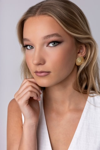 Oorknopjes - Doublé Geelgoud - Marc Malone