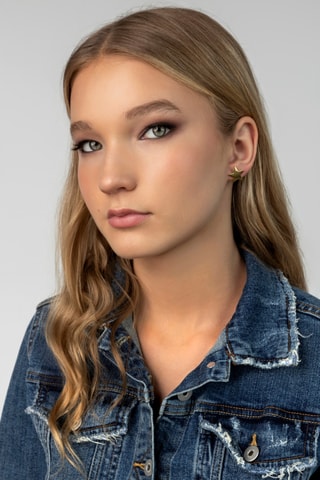 Oorknopjes - Doublé Geelgoud