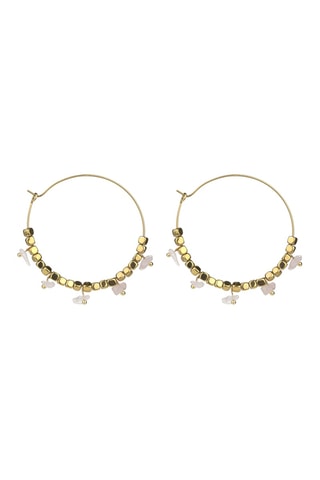 Oorbellens Eden - Roestvrij Staal & Quartz