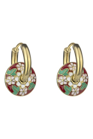 Oorbellens Aurelia - Roestvrij Staal & Enamel