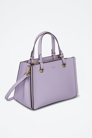 Sac à main en cuir Pearl - Violet