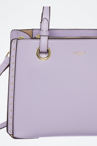 Sac à main en cuir Pearl - Violet