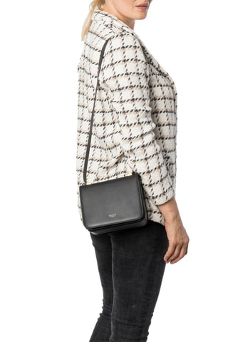 Sac bandoulière en cuir Prestige - Noir