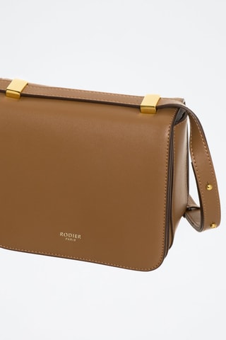 Sac bandoulière en cuir Prestige - Marron