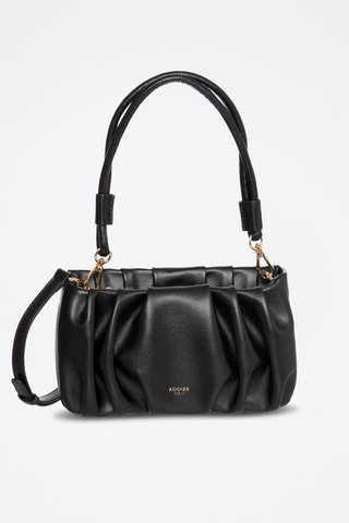 Sac bandoulière en cuir Allure - Noir