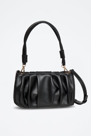 Sac bandoulière en cuir Allure - Noir