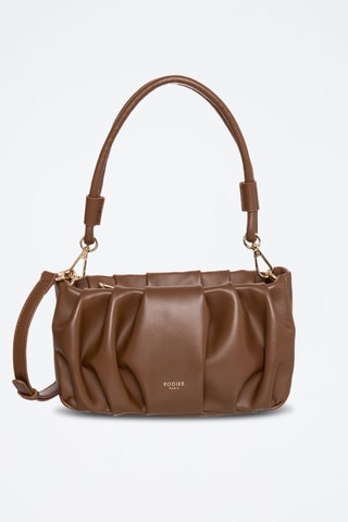 Sac bandoulière en cuir Allure - Marron