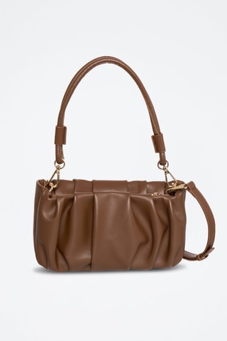 Sac bandoulière en cuir Allure - Marron